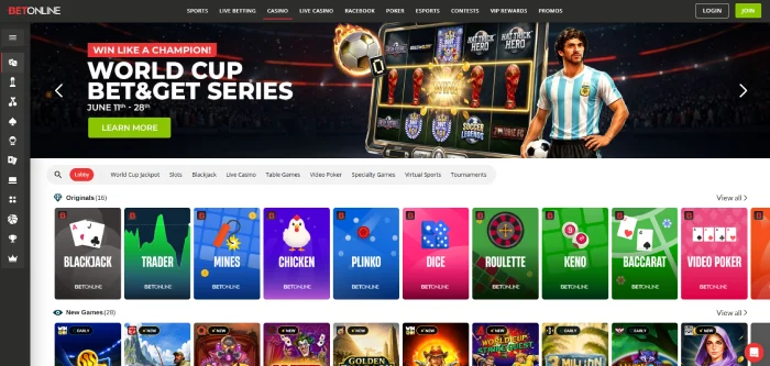 BetOnline Casino