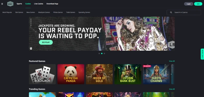 Lucky Rebel Casino